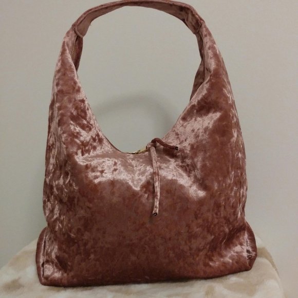 Tabitha Webb Handbags - Tabitha Webb Magenta Hobo Bag